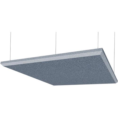 Auralex 2" X 48" X 48" Panel, Beveled Edge, Quarry Fabric, 4 Cloud Anchors - Tier 3