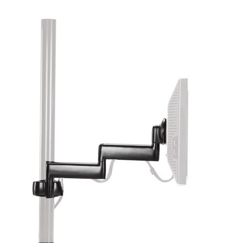 Chief Dual Arm Articulating Pole Mount
