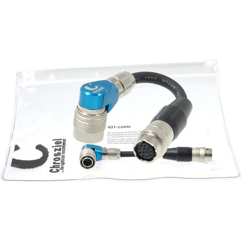 Chrosziel Adapter Cable with Angled Connector for Canon Zoom Lenses