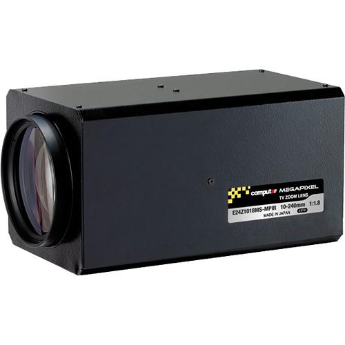 computar E24Z1018-MPIR Series 1 1.8" 3MP C-Mount 10 to 240mm 24x 3 Motors Zoom IR Lens with Spot Filter
