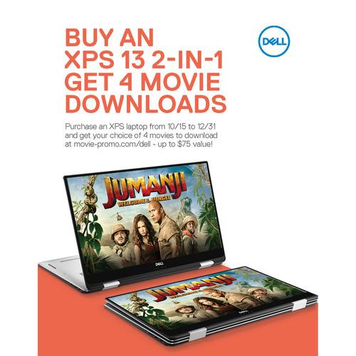 Dell XPS Notebook & 2-in-1 Notebook Movie Bundle Limited Time Offer