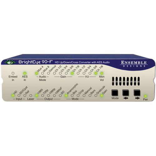 Ensemble Designs BrightEye 90-F HD Up-, Down-, Cross- & ARC-Converter with AES Audio and Optical Output