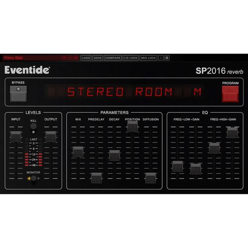 Eventide SP2016 Reverb Plug-In