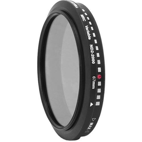 Freewell 67mm Variable Neutral Density 0.3 to 3.3 Filter