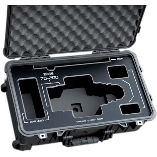 Jason Cases Zeiss 70-200mm CZ.2 Lens Case with Black Overlay