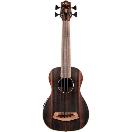 KALA UBASS-EBY-FS Striped Ebony Acoustic-Electric U-BASS