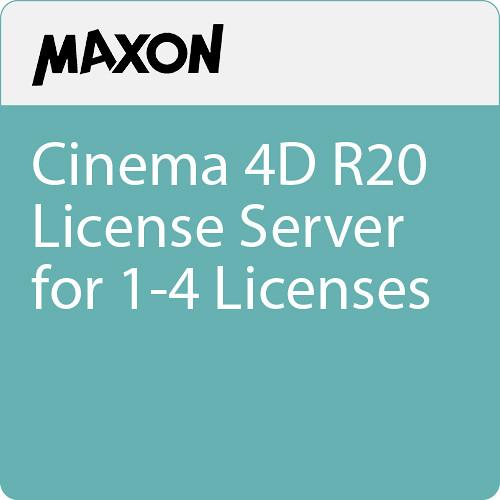 Maxon Cinema 4D R20 License Server for 1-4 Licenses