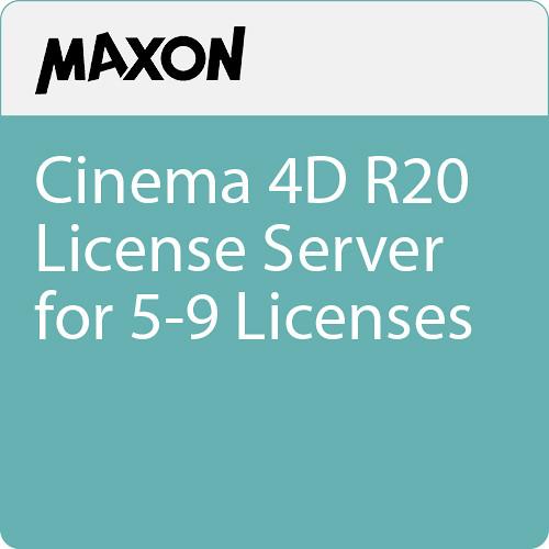 Maxon Cinema 4D R20 License Server for 5-9 Licenses