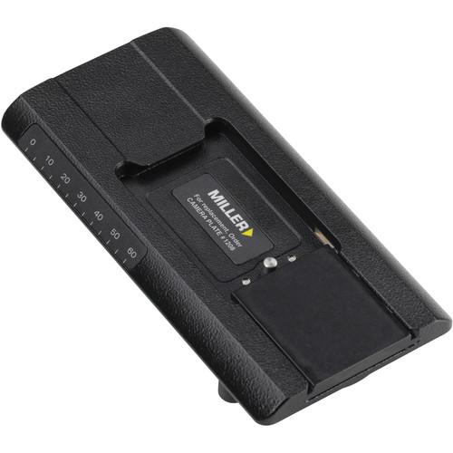 Miller Sliding Plate Assembly for 1208 Camera Plate Mini Euro & CX Compass Fluid Head