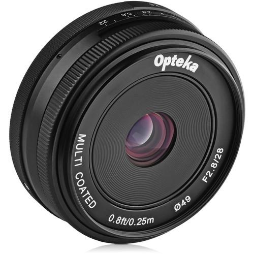 Opteka 28mm f 2.8 Lens for Canon EF-M