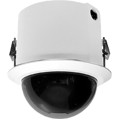Pelco Spectra Enhanced 1080P 20x Low Light Indoor In-Ceiling Camera with Clear Lower Dome