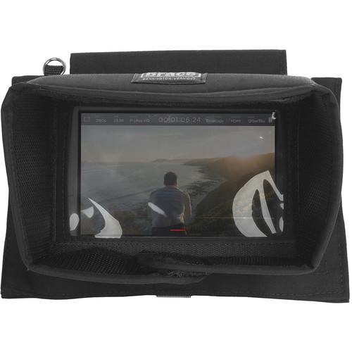 Porta Brace Monitor Case and Foldout Visor for Blackmagic Design Video Assist Monitor