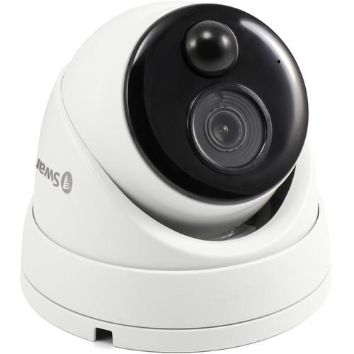 Swann SWNHD-866MSD-US 5MP Outdoor Network Dome Camera with Night Vision & Audio