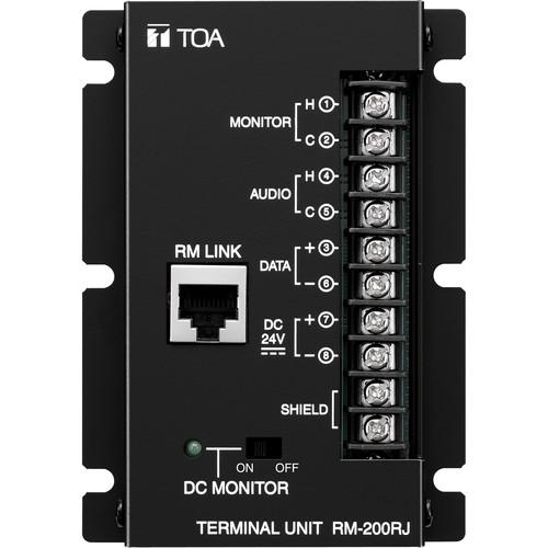 Toa Electronics RM-200RJ Terminal Unit for SX-2000 Series Audio Management System