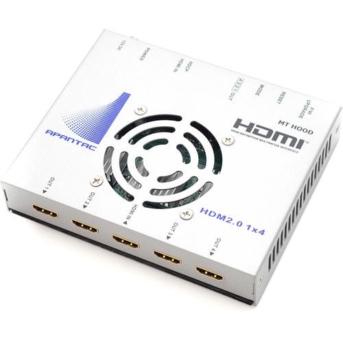 Apantac HDMI 2.0 4K UHD 1x4 Splitter