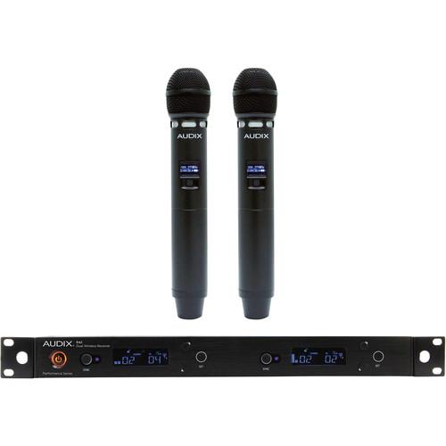 Audix AP42 Performance Series Dual-Channel Wireless System with Two H60 VX5 Handheld Transmitters