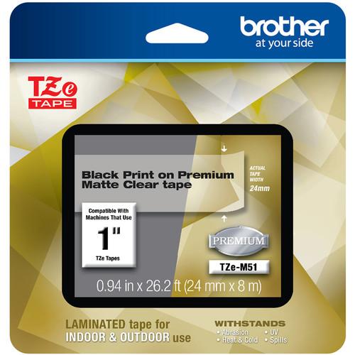 Brother TZe-M51 Laminated Tape for P-Touch Label Makers