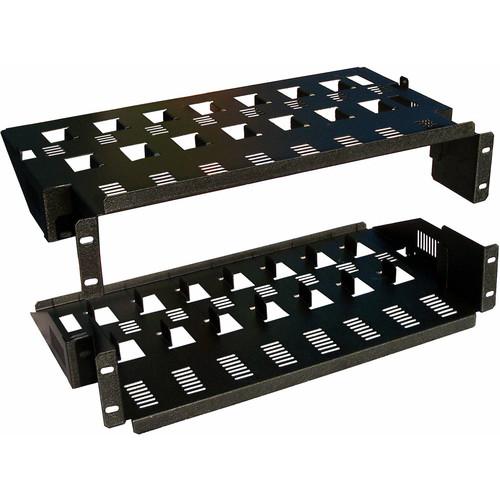 CableTronix Adjustable Rack Shelf for 8 DirecTV D12 Receivers