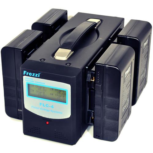 Frezzi Lithium-Ion Gold Mount Quad Power Package
