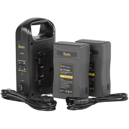 ikan Pro Power Kit with Two Batteries & Dual Charger