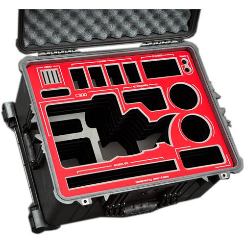 Jason Cases Hard Travel Case for Canon C300 Mark II Camera & LCD Screen
