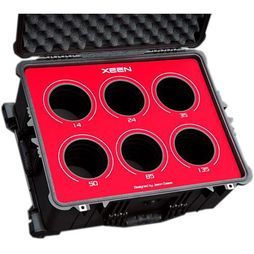 Jason Cases Protective Case for Set of 6 Rokinon Xeen Lenses
