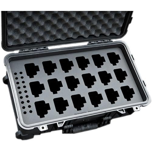 Jason Cases Protective Case for Up to 18 Kenwood TK-2402V16P Portable Radios