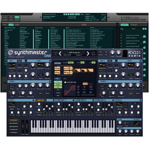 KV331 Audio SynthMaster 1 2 Bundle Upgrade - Software Suite with SynthMaster One & SynthMaster 2.9