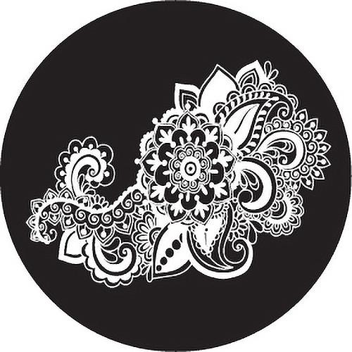 Rosco Paisley 12B B W Breakup Glass Gobo