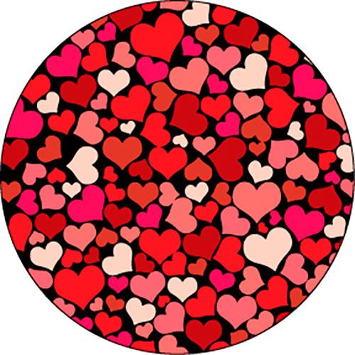 Rosco Red All My Hearts Color Wedding Glass Gobo