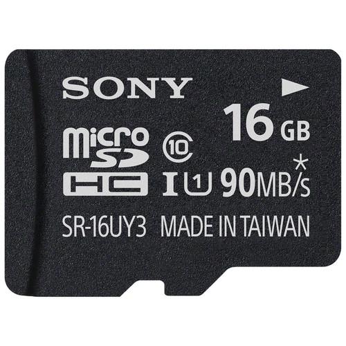 Sony 16GB SR-UY3A Series UHS-I microSDHC Memory Card