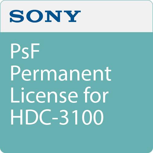 Sony PsF Permanent License for HDC-3100