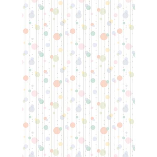 Westcott Party Dots Art Canvas Backdrop with Grommets