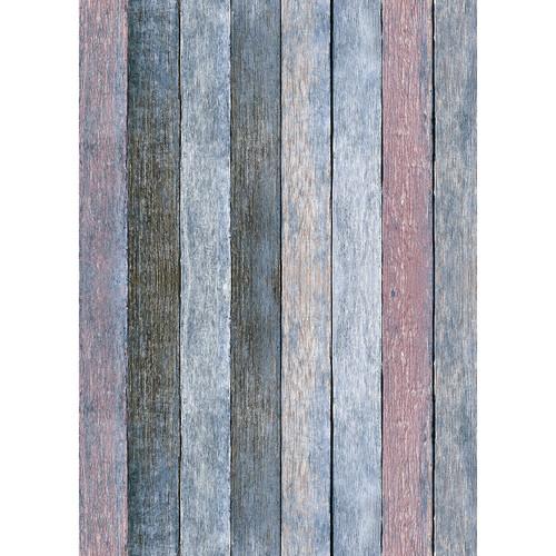 Westcott Rustic Wood Matte Vinyl Backdrop with Grommets