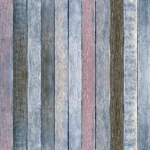 Westcott Rustic Wood Matte Vinyl Backdrop with Hook-and-Loop Attachment