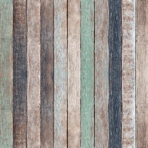 Westcott Rustic Wood Matte Vinyl Backdrop with Hook-and-Loop Attachment