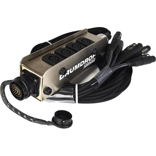 Whirlwind DrumDrop Snake Stage Box to Mult.Drumdrop, with Male W1 Multipin On Box