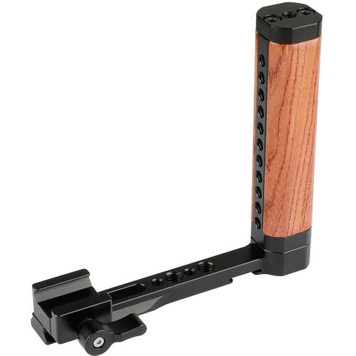 CAMVATE Wood Side Handle With Nato Clamp