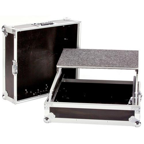 DeeJay LED 10 RU 19" DJ Mixer Case with Laptop Shelf