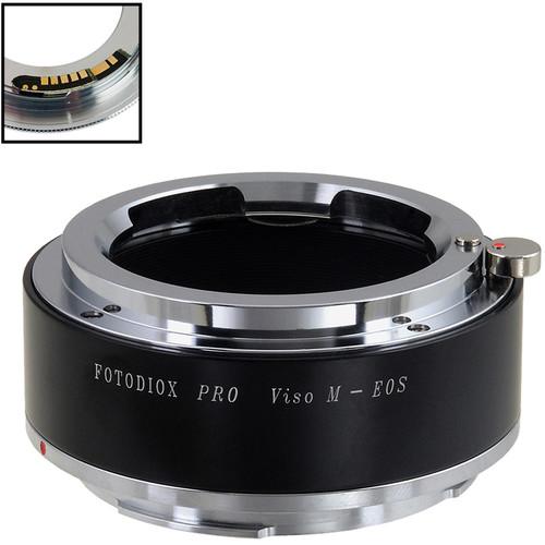 FotodioX Pro Lens Mount Adapter with Generation v10 Focus Confirmation Chip for Leica M-Mount, Visoflex Lens to Canon EF or EF-S Mount Camera