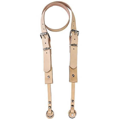 Funk Plus 1.13" Double Roller Buckle Leather Camera Strap