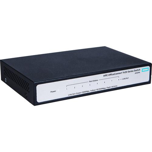 HP JH329A OfficeConnect 1420 8-Port Unmanaged Gigabit Ethernet Switch