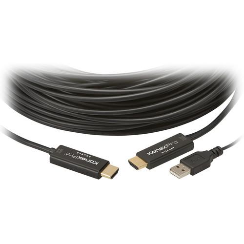 KanexPro High-Speed Fiber Optic Active HDMI Cable with Ethernet