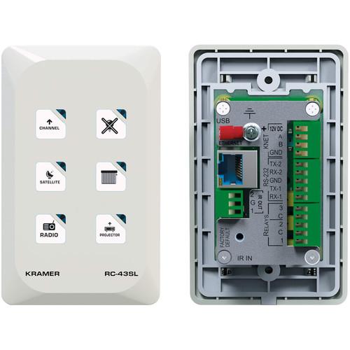 Kramer 6-Button Touch-Sensitive Ethernet Control Keypad