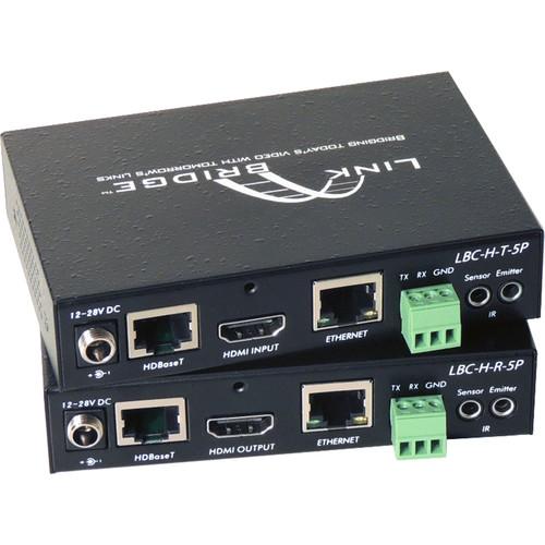 Link Bridge HDBaseT HDMI 5-Play Bidirectional Transmitter Receiver