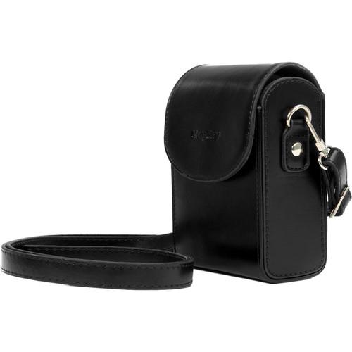MegaGear Leather Camera Case with Strap for Samsung WB350F