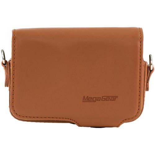 MegaGear Leather Case with Belt Loop for Select Sony Cyber-shot Cameras
