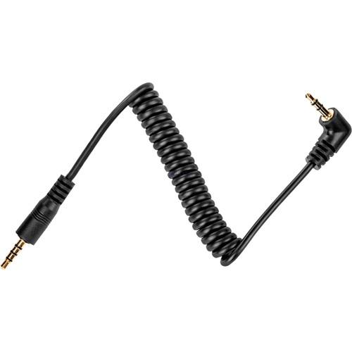Saramonic SR-PMC2 3.5mm Output Cable to iOS iPhone or iPad Device, Saramonic, SR-PMC2, 3.5mm, Output, Cable, to, iOS, iPhone, or, iPad, Device
