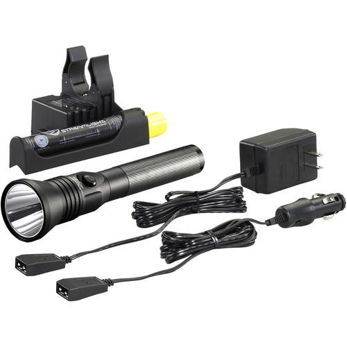 Streamlight Stinger HPL Rechargeable Flashlight with AC DC "Piggyback" Smart Charger
