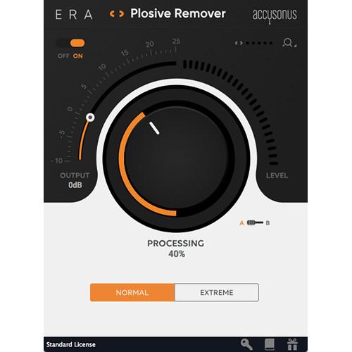 Accusonus ERA Plosive Remover - Automatic Audio-Repair Plug-In